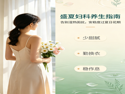 盛夏妇科养生指南：告别湿热困扰，安稳度过夏日花期
